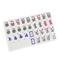 Jeu de Mahjong personnalisé HK, Taiwan, Japon Jeu de table domestique Mahjongg avec numéro