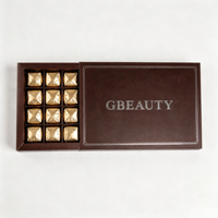Boîte d'emballage de chocolat personnalisée, fournisseur en gros, boîte cadeau de chocolat avec impression de logo personnalisé, fourniture directe d'usine