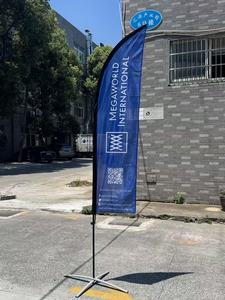 Ngoài Trời In Kinh Doanh Quảng Cáo Quảng Cáo Thị Trường Biểu Ngữ Lông Bãi Biển Cờ Cho Quảng Cáo Khuyến Mãi - Product Image 4