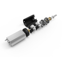 Moteur à engrenages miniature Zhaowei PD016016-216 16 mm 21 tr/min 456 gf.cm à couple élevé 3v 6v 12v 5v 24v, moteur à engrenages sans noyau CC pour appareil de messagerie