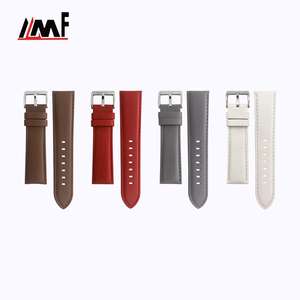 Mayoristas llegada mejor moda italiano suave bebé becerro cuero curtido vegetal lujo reemplazo reloj de pulsera correas inoxidable - Product Image 6