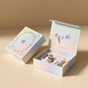 Caja Magnética <span class=keywords><strong>de</strong></span> Lujo Personalizada, Rígida con Inserto para Botellas <span class=keywords><strong>de</strong></span> <span class=keywords><strong>Agua</strong></span>, Embalaje <span class=keywords><strong>de</strong></span> Primera Calidad con Acabado Mate Suave al Tacto, Caja <span class=keywords><strong>de</strong></span> Regalo - Product Image 1