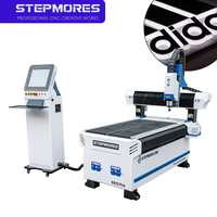 Máquina CNC de 4 Ejes con un Solo Husillo 6012 Pro con Control Syntec y Bomba PLC para Trabajos en Madera, Escultura 3D y Tallado