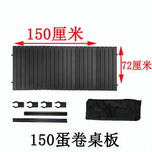 Carro plegable personalizado para exteriores con ruedas anchas, vagón de jardín, vagón de playa para acampar, plataforma cerrada, parasol extraíble para almacenamiento - Product Image 6