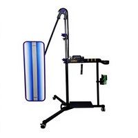 Nouvelle lampe PDR professionnelle pour la réparation de bosses de voiture, avec lumière LED réglable 9 couleurs et support de lampe rotatif à 360 degrés pour poste de travail