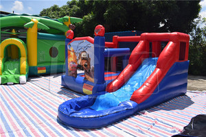 <span class=keywords><strong>Trampoline</strong></span> de fête <span class=keywords><strong>mini</strong></span> jouet gonflable pour enfants château sautant style toboggan gonflable pour enfants avec <span class=keywords><strong>piscine</strong></span> - Product Image 3