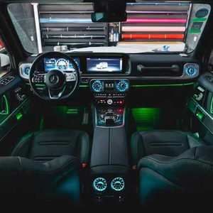 Xe phía trước và phía sau xả Outlet tuabin Vent điều hòa không khí Turbo lỗ thông hơi môi trường xung quanh ánh sáng cho Benz S-<span class=keywords><strong>Class</strong></span> - Product Image 3