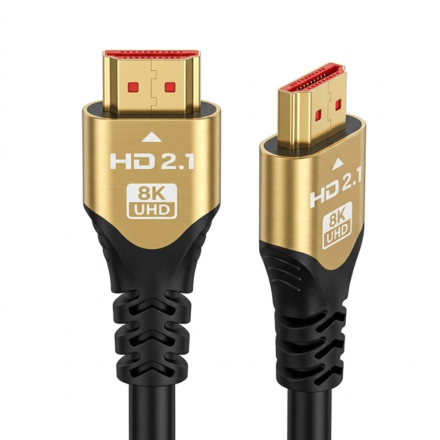 8K Ultra HD for Video Cable 120Hz/144Hz 2.1v Gold Plated Combination Customizable Length for Computer Monitor TV Stock