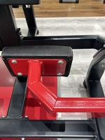 Machine d'extension des jambes isolatérale de qualité supérieure en acier, à charge de plaques, pour usage commercial, sécurisée et robuste