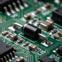 Diode à récupération rapide FR156 conforme RoHS, 800V/1.5A, boîtier DO-15, vente en gros usine