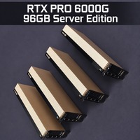 Kartu Grafis NVIDIA RTX PRO 6000 Server Edition 96GB GDDR7 ECC 752 Tensor Core Blackwell PCIe Gen5 AI Training LLM Grosir