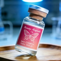 Boîte rigide pour peptides avec plateau à 6 compartiments pour flacons de 5 ml, 10 ml, 20 ml, qualité laboratoire