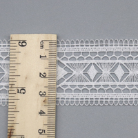 Bordure de coupe en dentelle personnalisée DIY dentelle chimique soluble dans l'eau pour vêtements