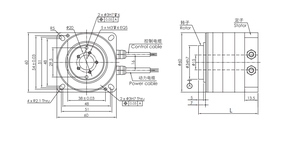 Motor de Accionamiento Directo de Alta Precisión con Marco OD60, Motor DD de Alta Precisión de Posicionamiento para Máquina Láser - Product Image 4