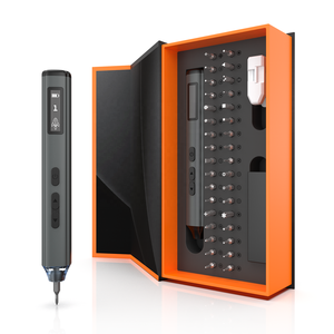 36 in 1 Mini Screwdriver <b>Set</b>- 34 Bits, 5 <b>Torque</b> Settings, 4 LED Lights, Repair Tool Kit for Electronics - Product Image 1