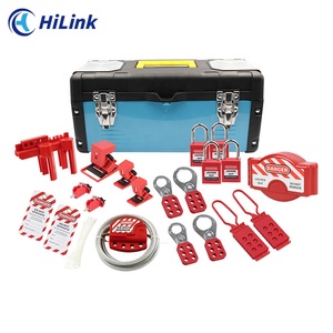 Hilink công suất cao giá cả phải chăng thiết bị công nghiệp an toàn khóa ra hộp công cụ thuận tiện nhóm khóa <span class=keywords><strong>tagout</strong></span> Bộ dụng cụ - Product Image 4