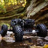 Axial RBX10 Ryft 1/10 4WD Brushless Rock Bouncer RTR 4S LiPo Buggy RC Tout-Terrain Haute Vitesse Orange AXI03005T2