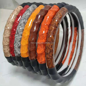 Moda nuevo diseño colorido cubierta del <span class=keywords><strong>volante</strong></span> del coche Super pu cubiertas del <span class=keywords><strong>volante</strong></span> de cuero - Product Image 3