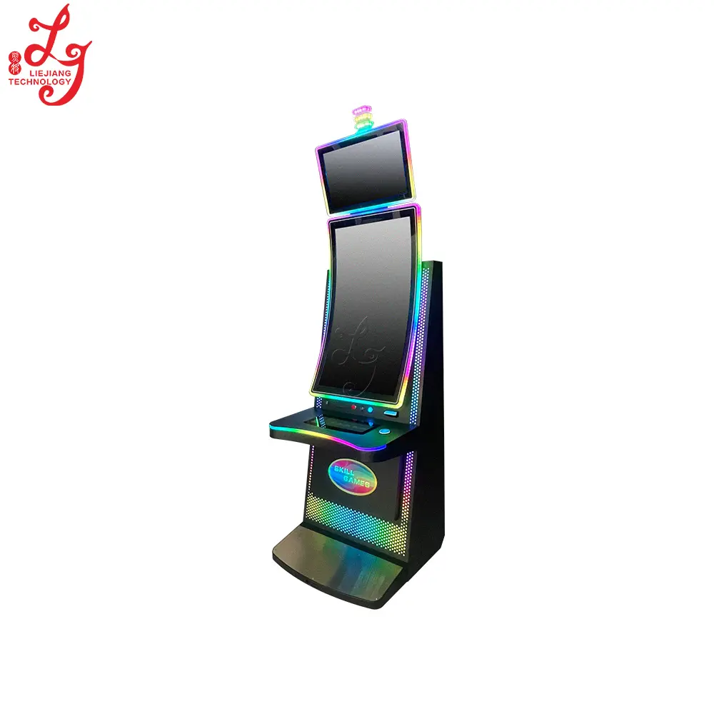 43 inch Curved Gaming video Games Machines cabinet Made in China Lock It Link 4 in 1 Metal Skill For Sale