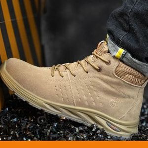 High-top Safety Shoes 6KV Insulating Composite Toe Anti-smashing Anti-puncture Breathable Lightweight Men Construction Industry - Product Image 2