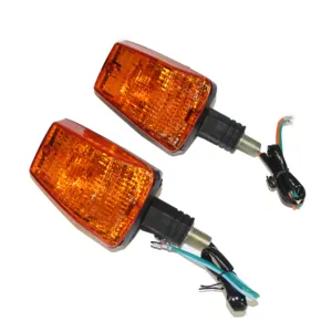 Belakang Sinyal Giliran Indikator Blinker Lampu Lampu Sinyal Belok Sepeda Motor untuk MZ Etz 251 Belakang Sepeda Motor Lampu Sein