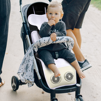 Siège auto pour bébé Anjuny avec circulation d'air améliorée, ventilation améliorée, design pliable, squelette en fibre de carbone, certifié CE