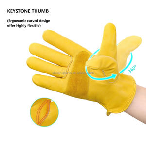 الأكثر مبيعًا جلد البقر الأكثر مبيعًا قفازات كهربائية للدراجات الصحية - Product Image 3