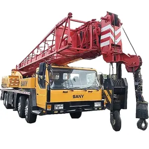 Sany-grúa de camión de 50 toneladas STC500/qy50c, venta en Shanghai, buen precio, China, Original, QY50C sany, grúa móvil usada para camión en venta
