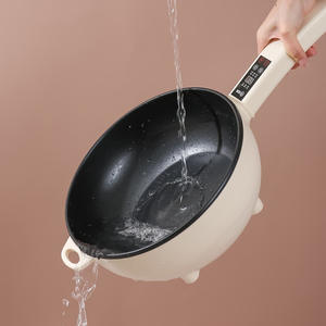 Mini Pot multifonctionnel pour bureau, dortoir d'étudiants, nouilles instantanées, marmite <span class=keywords><strong>de</strong></span> cuisine électrique antiadhésive - Product Image 6