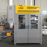 Machine d'emballage de cartons robotisée automatique à chargement par le haut et système de placement de composants