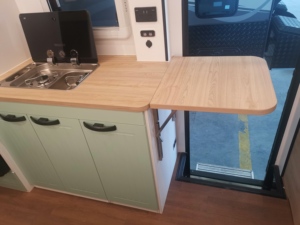 Remolque de fibra de vidrio todoterreno moderno, nuevo diseño, Autocaravanas de varios tamaños para camiones al aire libre, viajes de acampada - Product Image 6