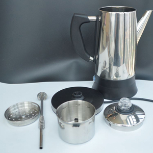 Chất Lượng Cao Hộ Gia Đình 7 Cup Cà Phê Thép Không Gỉ Percolator Điện Percolator - Product Image 4