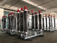 Sectionneur horizontal triphasé 3 pôles isolé en porcelaine pour extérieur, interrupteur de déconnexion haute tension 69KV 72.5KV 2000A