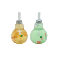 Juguete Antiestrés de Silicona RXS, Divertido Juguete Sensorial de Burbujas para Aliviar la Ansiedad, Juguete de Frutas en Forma de Bulbo Suave