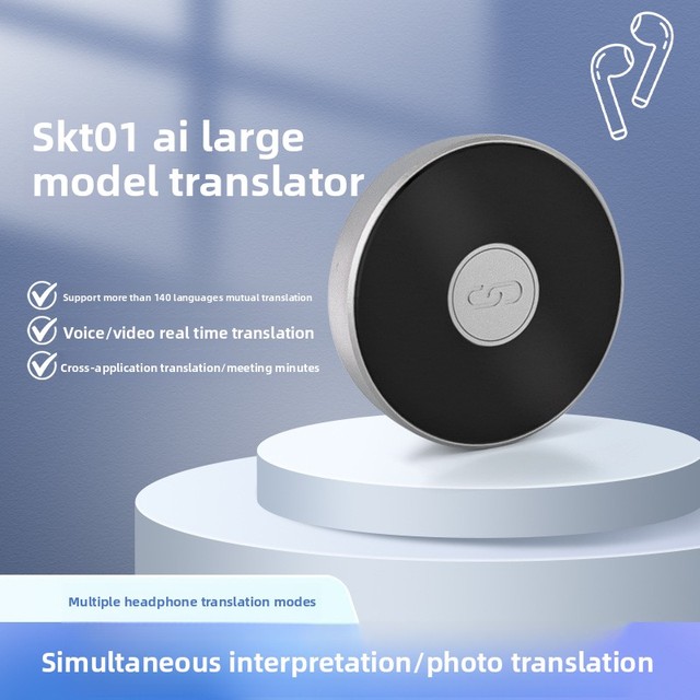 AI Translator Real-Time Simultaneous Translation Multi-Language Portable Intelligent Offline Photo Voice Translation China-Made