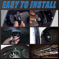 LLevo-luces led resistentes al agua ip68 para coche, chips c-ree, luz de roca para camión, precio de fábrica