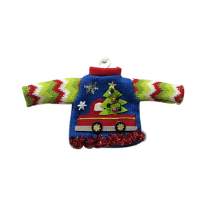 Prodotto promozionale di Fabbrica Nuova Decorazione Di Natale Maglione di Copertura Della Bottiglia di Vino - Product Image 2