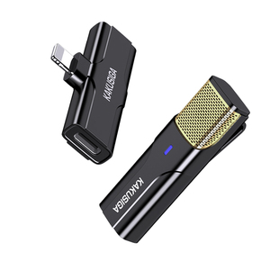 Kakusiga Rechargeable <b>Wireless</b> <b>Microphone</b> With Lightning Connector For Mobile Recording - Product Image 5