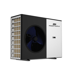 Pompe à chaleur air-eau à inverter complet pour chauffage, refroidissement et eau chaude, échangeur de chaleur en titane R32, classe A+++, efficacité énergétique - Product Image 6