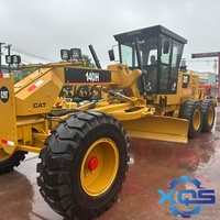 Niveleuse Caterpillar 140H d'occasion, machine de haute qualité, niveleuse à moteur Cat 140H, puissance élevée, à vendre