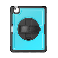 Étui robuste et durable avec pare-chocs rotatif à 360 degrés et sangle de maintien pour tablette 13 pouces, compatible iPad Air 13 M4 2026