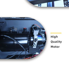 Haizhili 1.5טון 2טון מופעל יד מלגזה מעקה הידראולי מלגזה משאית מעקה מדליק - Product Image 3