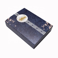 Boîte d'emballage alimentaire pour gâteaux de lune, boîte à pâtisserie personnalisée pour gâteaux, biscuits de Noël, sushis avec pelliculage mat et logo