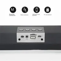 Mini barre de son de bureau Bluetooth, audio triple mode, son surround 3D, caisson de basses, boîte de son pour ordinateur portable PC