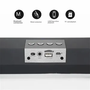 Mini barre de son de bureau Bluetooth, audio triple mode, son surround 3D, caisson de basses, boîte de son pour ordinateur portable PC - Product Image 5