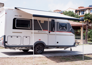 <span class=keywords><strong>Auvent</strong></span> <span class=keywords><strong>de</strong></span> voiture rétractable Soleflex Full Cassette Campers Factory, accessoires <span class=keywords><strong>de</strong></span> camping en plein air imperméables pour les voyages en famille - Product Image 2