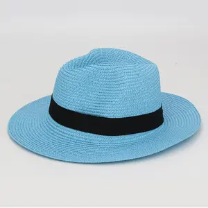 Nuevos sombreros de paja de vaquero Bangora para hombre