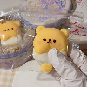 <span class=keywords><strong>Jouet</strong></span> Squishy de crème glacée <span class=keywords><strong>en</strong></span> forme d'ours à prix réduit-cadeau anti-stress portable super collant pour enfants adultes jouets Squishy créatifs - Product Image 3