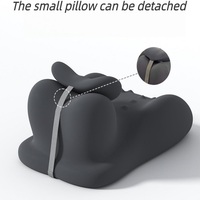 Keilkissen für Bett, Rückenstütze, Dreieckiges Lesekissen, Ergonomisches Memory-Schaum-Beinerhöhungskissen, Schräggelegtes Schlafkissen