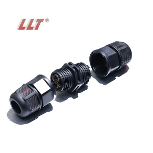 Llt L16 2 <span class=keywords><strong>Pin</strong></span> <span class=keywords><strong>3</strong></span> <span class=keywords><strong>Pin</strong></span> 250V 15A Không Thấm Nước Điện Cáp Kết Nối IP67 IP68 Không Thấm Nước Kết Nối Phù Hợp Ngoài Trời Cắm Ổ Cắm - Product Image 5
